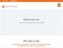 Tablet Screenshot of bittech.cz